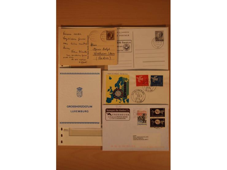 1871/2001 (ca.), postfrische und gestempelte Zusammenstellung, meist ab ca. 1960 mit gestempeltem Kleinbogen Mi.-Nr. 121I, ei