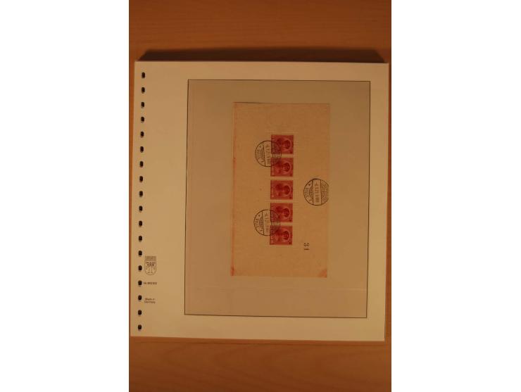 1871/2001 (ca.), postfrische und gestempelte Zusammenstellung, meist ab ca. 1960 mit gestempeltem Kleinbogen Mi.-Nr. 121I, ei