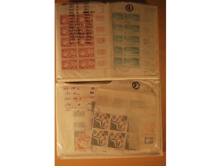 1891/1991, gestempelter Bestand in teils großen Mengen, u.a. Yvert-Nr. 26 (1000) etc., alles sauber in großen Tüten sortiert,