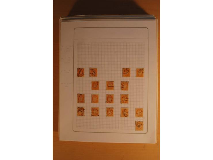 1855/1999, gestempelte Sammlung mit Doubletten auf selbstgestalteten Blättern in 2 Alben