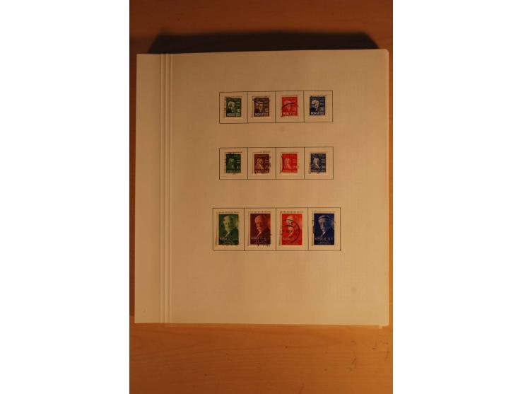  1855/1967, vorwiegend gestempelte Sammlung, in den Hauptnummern augenscheinlich komplett inkl. Mi.-Nr. 1, 6-10, 11-15, 62-64