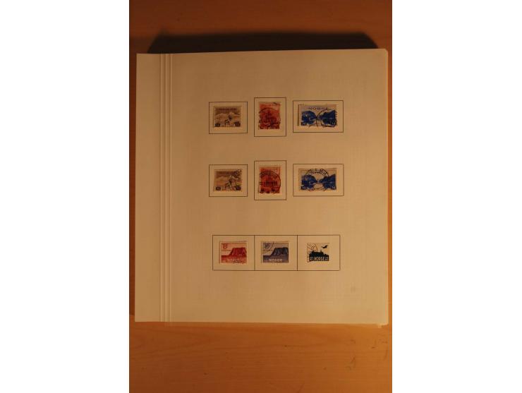  1855/1967, vorwiegend gestempelte Sammlung, in den Hauptnummern augenscheinlich komplett inkl. Mi.-Nr. 1, 6-10, 11-15, 62-64