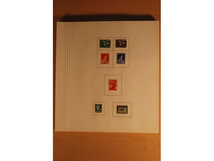  1855/1967, vorwiegend gestempelte Sammlung, in den Hauptnummern augenscheinlich komplett inkl. Mi.-Nr. 1, 6-10, 11-15, 62-64
