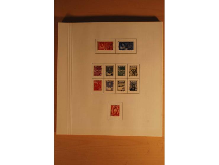  1855/1967, vorwiegend gestempelte Sammlung, in den Hauptnummern augenscheinlich komplett inkl. Mi.-Nr. 1, 6-10, 11-15, 62-64