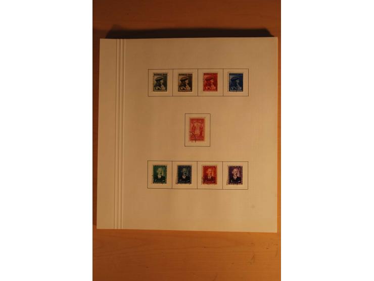  1855/1967, vorwiegend gestempelte Sammlung, in den Hauptnummern augenscheinlich komplett inkl. Mi.-Nr. 1, 6-10, 11-15, 62-64