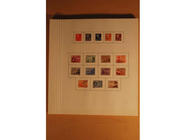  1855/1967, vorwiegend gestempelte Sammlung, in den Hauptnummern augenscheinlich komplett inkl. Mi.-Nr. 1, 6-10, 11-15, 62-64