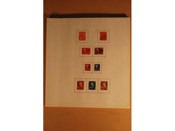  1855/1967, vorwiegend gestempelte Sammlung, in den Hauptnummern augenscheinlich komplett inkl. Mi.-Nr. 1, 6-10, 11-15, 62-64