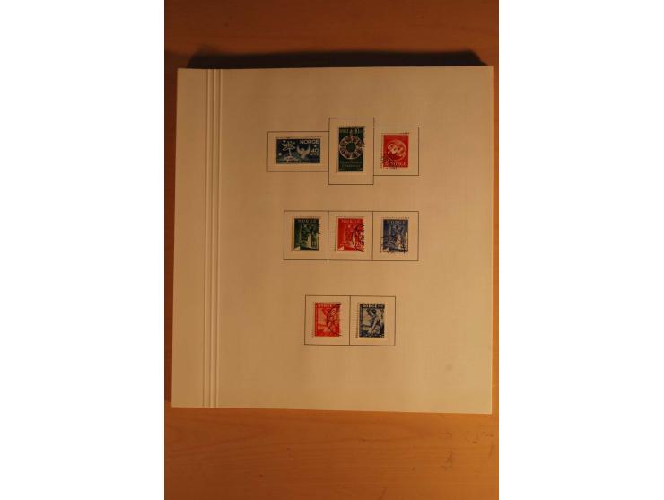  1855/1967, vorwiegend gestempelte Sammlung, in den Hauptnummern augenscheinlich komplett inkl. Mi.-Nr. 1, 6-10, 11-15, 62-64