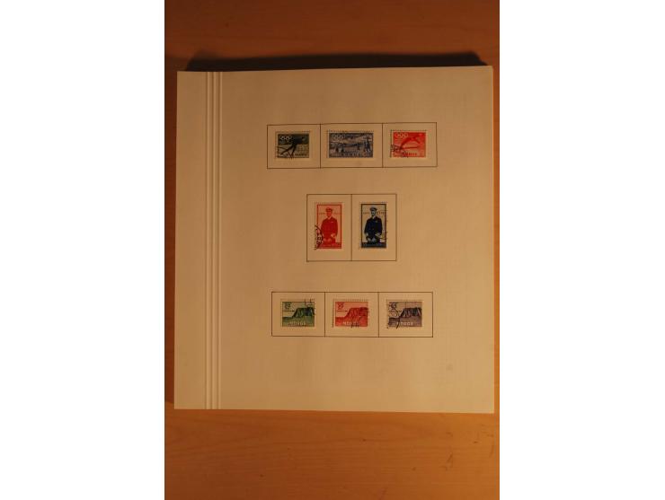  1855/1967, vorwiegend gestempelte Sammlung, in den Hauptnummern augenscheinlich komplett inkl. Mi.-Nr. 1, 6-10, 11-15, 62-64