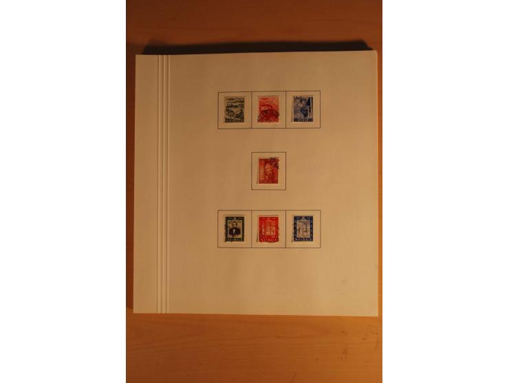  1855/1967, vorwiegend gestempelte Sammlung, in den Hauptnummern augenscheinlich komplett inkl. Mi.-Nr. 1, 6-10, 11-15, 62-64