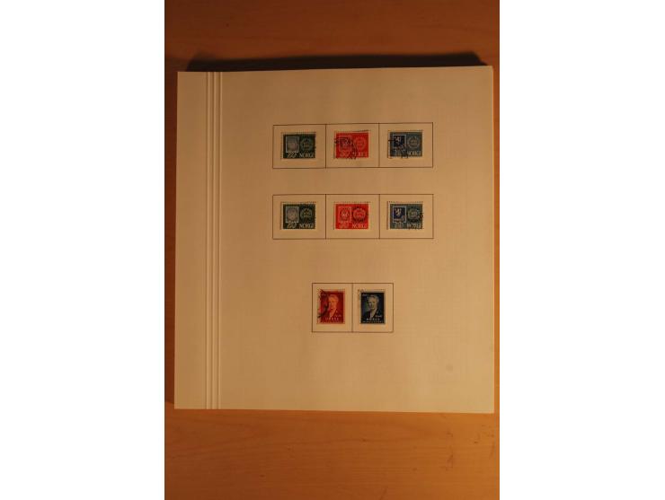  1855/1967, vorwiegend gestempelte Sammlung, in den Hauptnummern augenscheinlich komplett inkl. Mi.-Nr. 1, 6-10, 11-15, 62-64