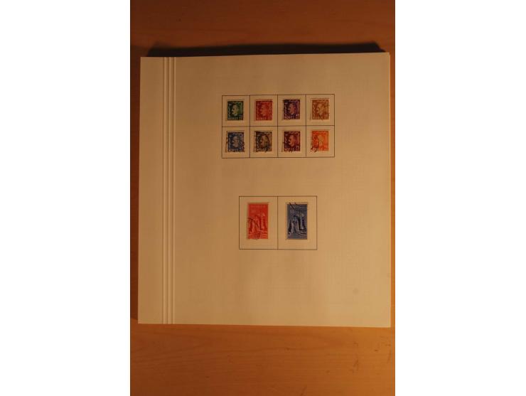  1855/1967, vorwiegend gestempelte Sammlung, in den Hauptnummern augenscheinlich komplett inkl. Mi.-Nr. 1, 6-10, 11-15, 62-64