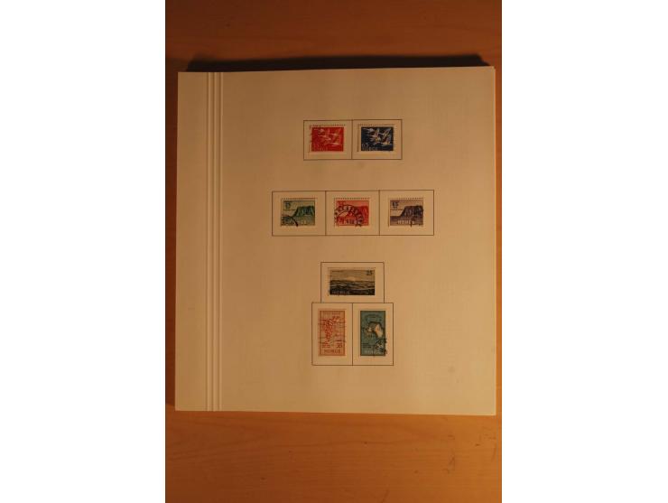  1855/1967, vorwiegend gestempelte Sammlung, in den Hauptnummern augenscheinlich komplett inkl. Mi.-Nr. 1, 6-10, 11-15, 62-64