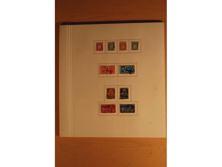  1855/1967, vorwiegend gestempelte Sammlung, in den Hauptnummern augenscheinlich komplett inkl. Mi.-Nr. 1, 6-10, 11-15, 62-64