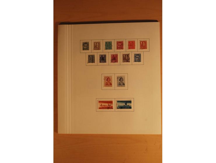  1855/1967, vorwiegend gestempelte Sammlung, in den Hauptnummern augenscheinlich komplett inkl. Mi.-Nr. 1, 6-10, 11-15, 62-64