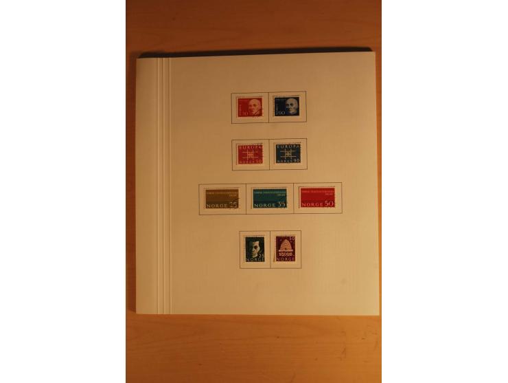  1855/1967, vorwiegend gestempelte Sammlung, in den Hauptnummern augenscheinlich komplett inkl. Mi.-Nr. 1, 6-10, 11-15, 62-64