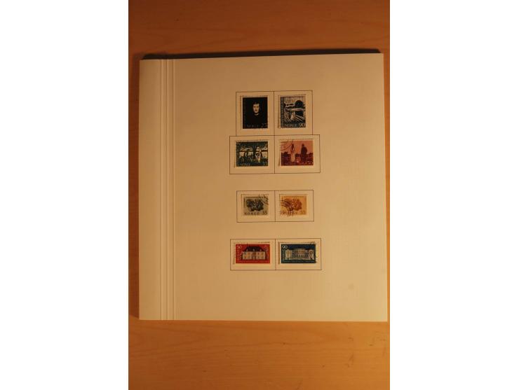  1855/1967, vorwiegend gestempelte Sammlung, in den Hauptnummern augenscheinlich komplett inkl. Mi.-Nr. 1, 6-10, 11-15, 62-64