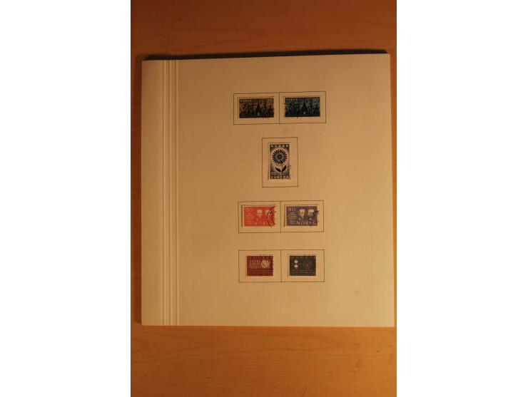  1855/1967, vorwiegend gestempelte Sammlung, in den Hauptnummern augenscheinlich komplett inkl. Mi.-Nr. 1, 6-10, 11-15, 62-64