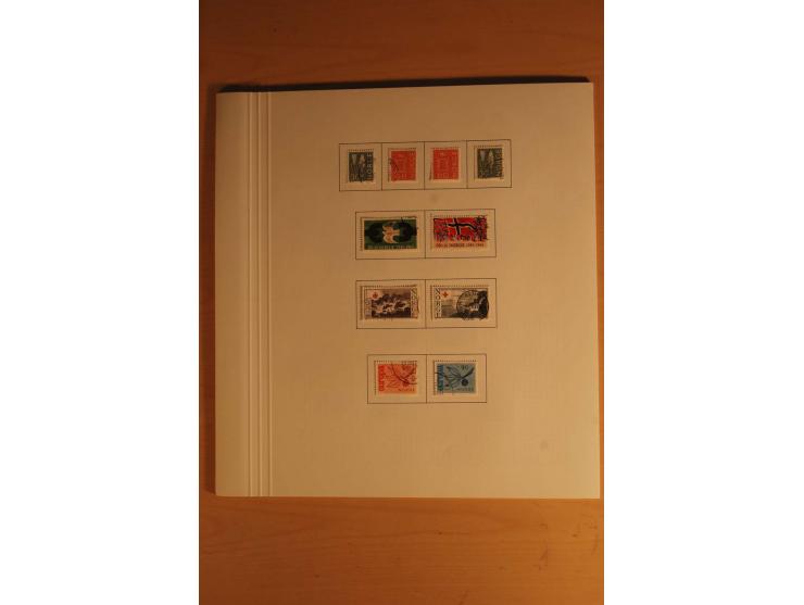  1855/1967, vorwiegend gestempelte Sammlung, in den Hauptnummern augenscheinlich komplett inkl. Mi.-Nr. 1, 6-10, 11-15, 62-64