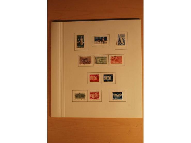  1855/1967, vorwiegend gestempelte Sammlung, in den Hauptnummern augenscheinlich komplett inkl. Mi.-Nr. 1, 6-10, 11-15, 62-64