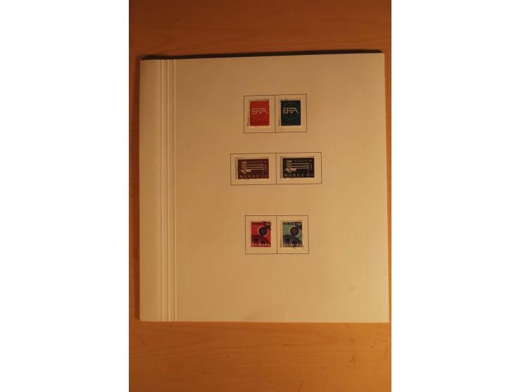  1855/1967, vorwiegend gestempelte Sammlung, in den Hauptnummern augenscheinlich komplett inkl. Mi.-Nr. 1, 6-10, 11-15, 62-64