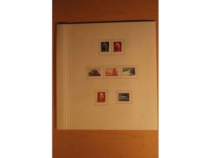  1855/1967, vorwiegend gestempelte Sammlung, in den Hauptnummern augenscheinlich komplett inkl. Mi.-Nr. 1, 6-10, 11-15, 62-64