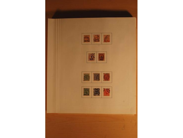  1855/1967, vorwiegend gestempelte Sammlung, in den Hauptnummern augenscheinlich komplett inkl. Mi.-Nr. 1, 6-10, 11-15, 62-64