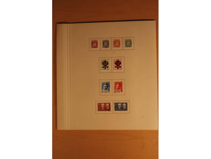  1855/1967, vorwiegend gestempelte Sammlung, in den Hauptnummern augenscheinlich komplett inkl. Mi.-Nr. 1, 6-10, 11-15, 62-64