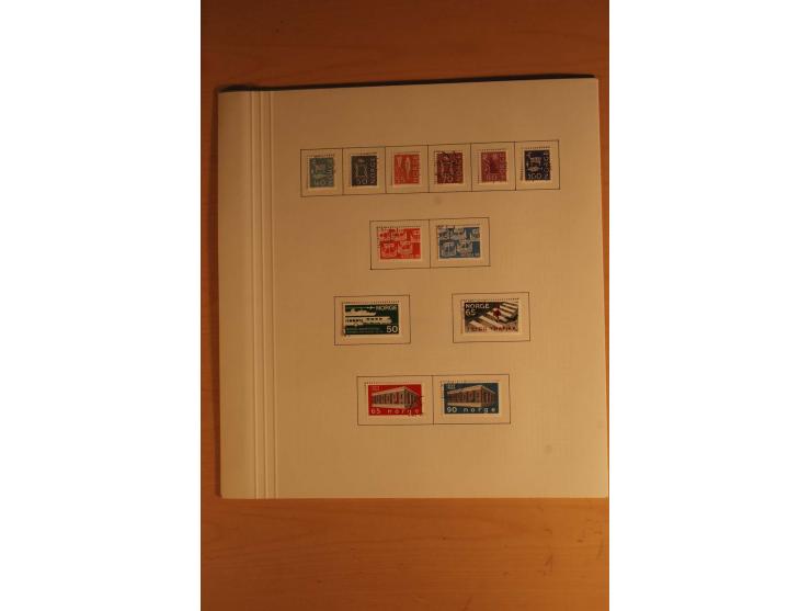 1855/1967, vorwiegend gestempelte Sammlung, in den Hauptnummern augenscheinlich komplett inkl. Mi.-Nr. 1, 6-10, 11-15, 62-64