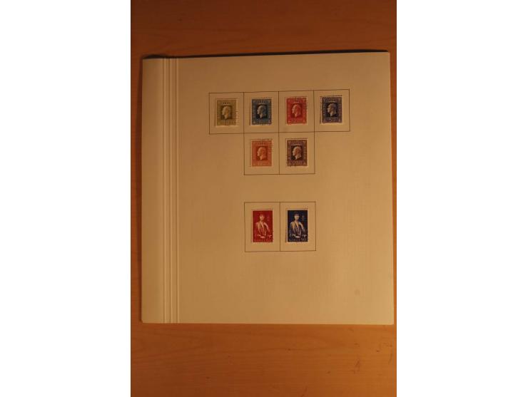  1855/1967, vorwiegend gestempelte Sammlung, in den Hauptnummern augenscheinlich komplett inkl. Mi.-Nr. 1, 6-10, 11-15, 62-64