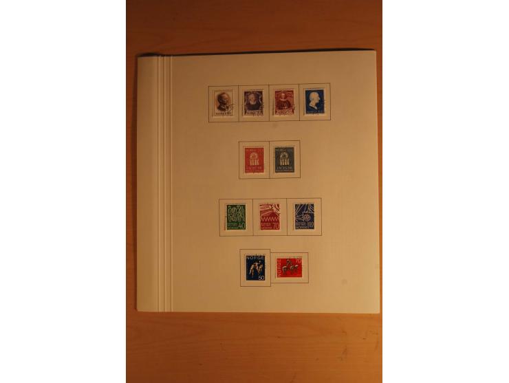  1855/1967, vorwiegend gestempelte Sammlung, in den Hauptnummern augenscheinlich komplett inkl. Mi.-Nr. 1, 6-10, 11-15, 62-64
