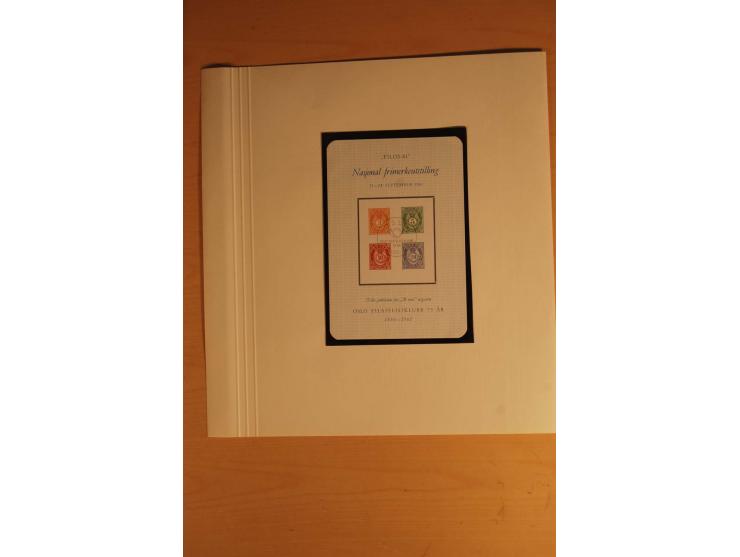  1855/1967, vorwiegend gestempelte Sammlung, in den Hauptnummern augenscheinlich komplett inkl. Mi.-Nr. 1, 6-10, 11-15, 62-64