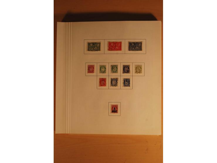  1855/1967, vorwiegend gestempelte Sammlung, in den Hauptnummern augenscheinlich komplett inkl. Mi.-Nr. 1, 6-10, 11-15, 62-64