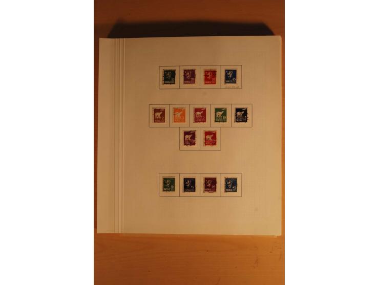  1855/1967, vorwiegend gestempelte Sammlung, in den Hauptnummern augenscheinlich komplett inkl. Mi.-Nr. 1, 6-10, 11-15, 62-64