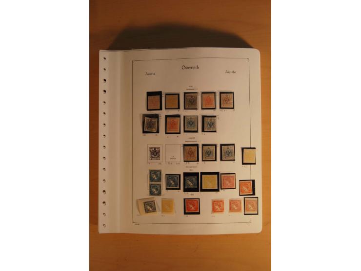 1850/1983, anfangs ungebrauchte, später zunehmend postfrische Sammlung mit etlichen guten Ausgaben, dabei Mi.-Nr. 1-5 ungebra