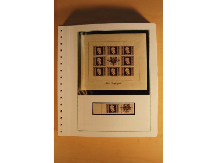1850/1983, anfangs ungebrauchte, später zunehmend postfrische Sammlung mit etlichen guten Ausgaben, dabei Mi.-Nr. 1-5 ungebra