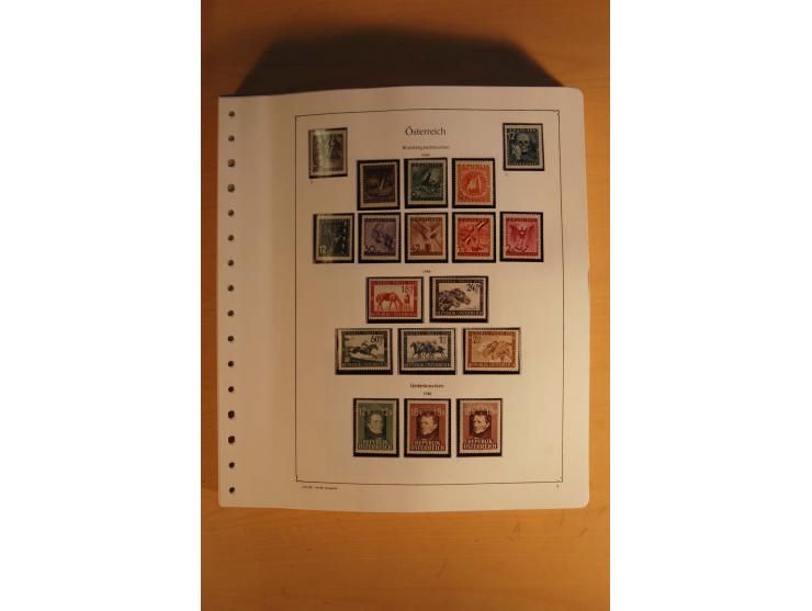 1850/1983, anfangs ungebrauchte, später zunehmend postfrische Sammlung mit etlichen guten Ausgaben, dabei Mi.-Nr. 1-5 ungebra