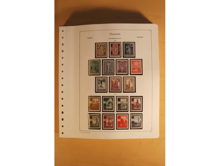 1850/1983, anfangs ungebrauchte, später zunehmend postfrische Sammlung mit etlichen guten Ausgaben, dabei Mi.-Nr. 1-5 ungebra