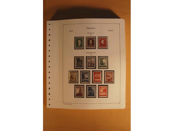 1850/1983, anfangs ungebrauchte, später zunehmend postfrische Sammlung mit etlichen guten Ausgaben, dabei Mi.-Nr. 1-5 ungebra