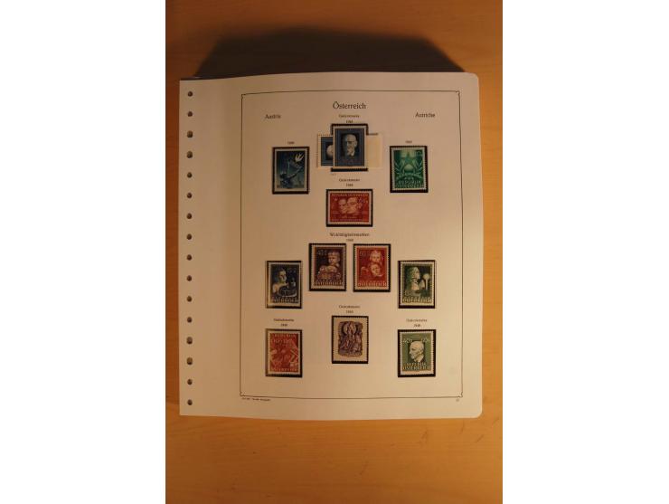1850/1983, anfangs ungebrauchte, später zunehmend postfrische Sammlung mit etlichen guten Ausgaben, dabei Mi.-Nr. 1-5 ungebra