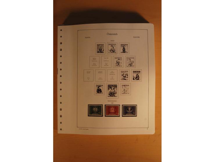 1850/1983, anfangs ungebrauchte, später zunehmend postfrische Sammlung mit etlichen guten Ausgaben, dabei Mi.-Nr. 1-5 ungebra