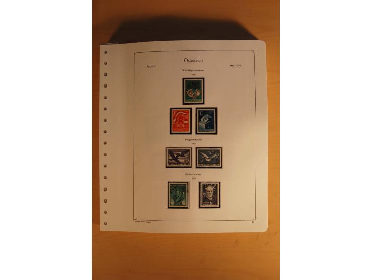 1850/1983, anfangs ungebrauchte, später zunehmend postfrische Sammlung mit etlichen guten Ausgaben, dabei Mi.-Nr. 1-5 ungebra