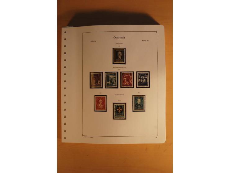 1850/1983, anfangs ungebrauchte, später zunehmend postfrische Sammlung mit etlichen guten Ausgaben, dabei Mi.-Nr. 1-5 ungebra