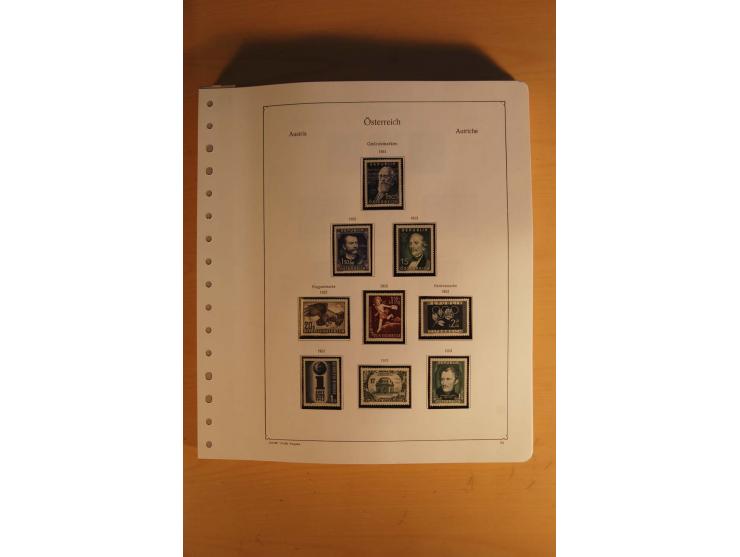 1850/1983, anfangs ungebrauchte, später zunehmend postfrische Sammlung mit etlichen guten Ausgaben, dabei Mi.-Nr. 1-5 ungebra