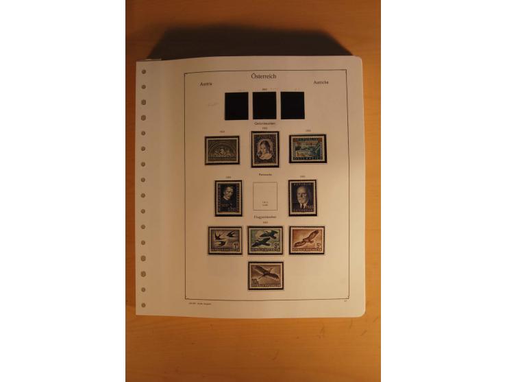 1850/1983, anfangs ungebrauchte, später zunehmend postfrische Sammlung mit etlichen guten Ausgaben, dabei Mi.-Nr. 1-5 ungebra