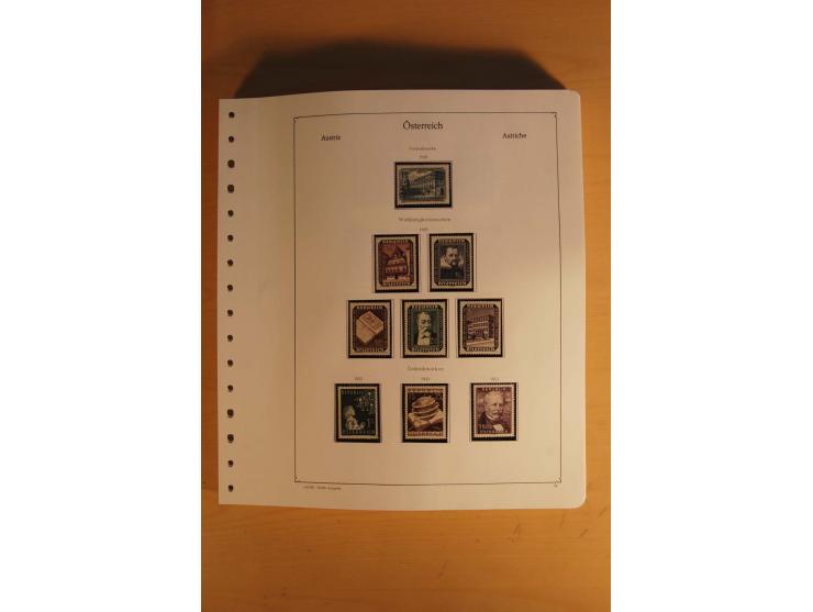 1850/1983, anfangs ungebrauchte, später zunehmend postfrische Sammlung mit etlichen guten Ausgaben, dabei Mi.-Nr. 1-5 ungebra