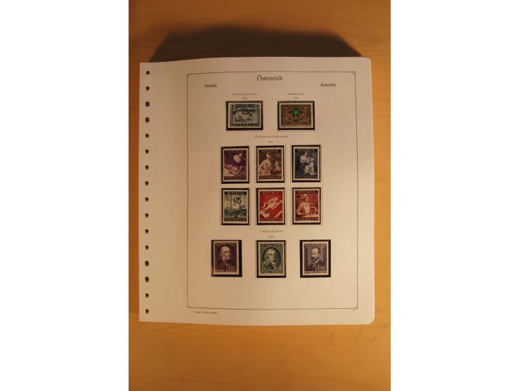 1850/1983, anfangs ungebrauchte, später zunehmend postfrische Sammlung mit etlichen guten Ausgaben, dabei Mi.-Nr. 1-5 ungebra