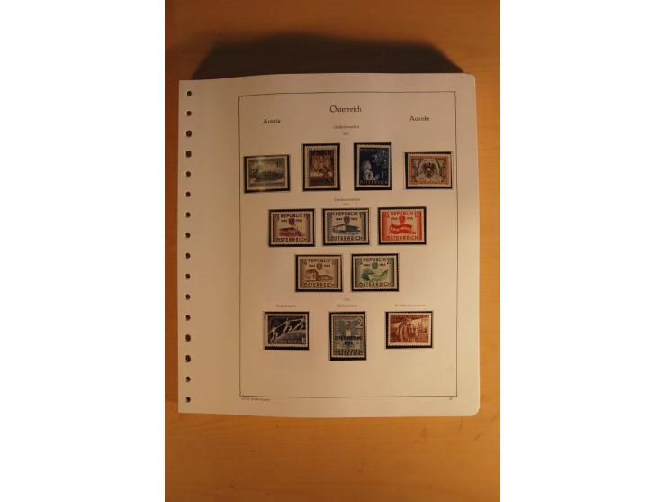 1850/1983, anfangs ungebrauchte, später zunehmend postfrische Sammlung mit etlichen guten Ausgaben, dabei Mi.-Nr. 1-5 ungebra