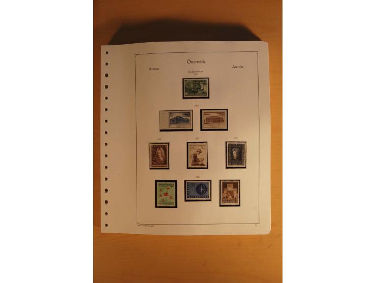 1850/1983, anfangs ungebrauchte, später zunehmend postfrische Sammlung mit etlichen guten Ausgaben, dabei Mi.-Nr. 1-5 ungebra