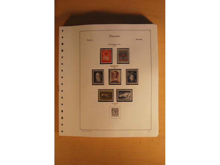 1850/1983, anfangs ungebrauchte, später zunehmend postfrische Sammlung mit etlichen guten Ausgaben, dabei Mi.-Nr. 1-5 ungebra